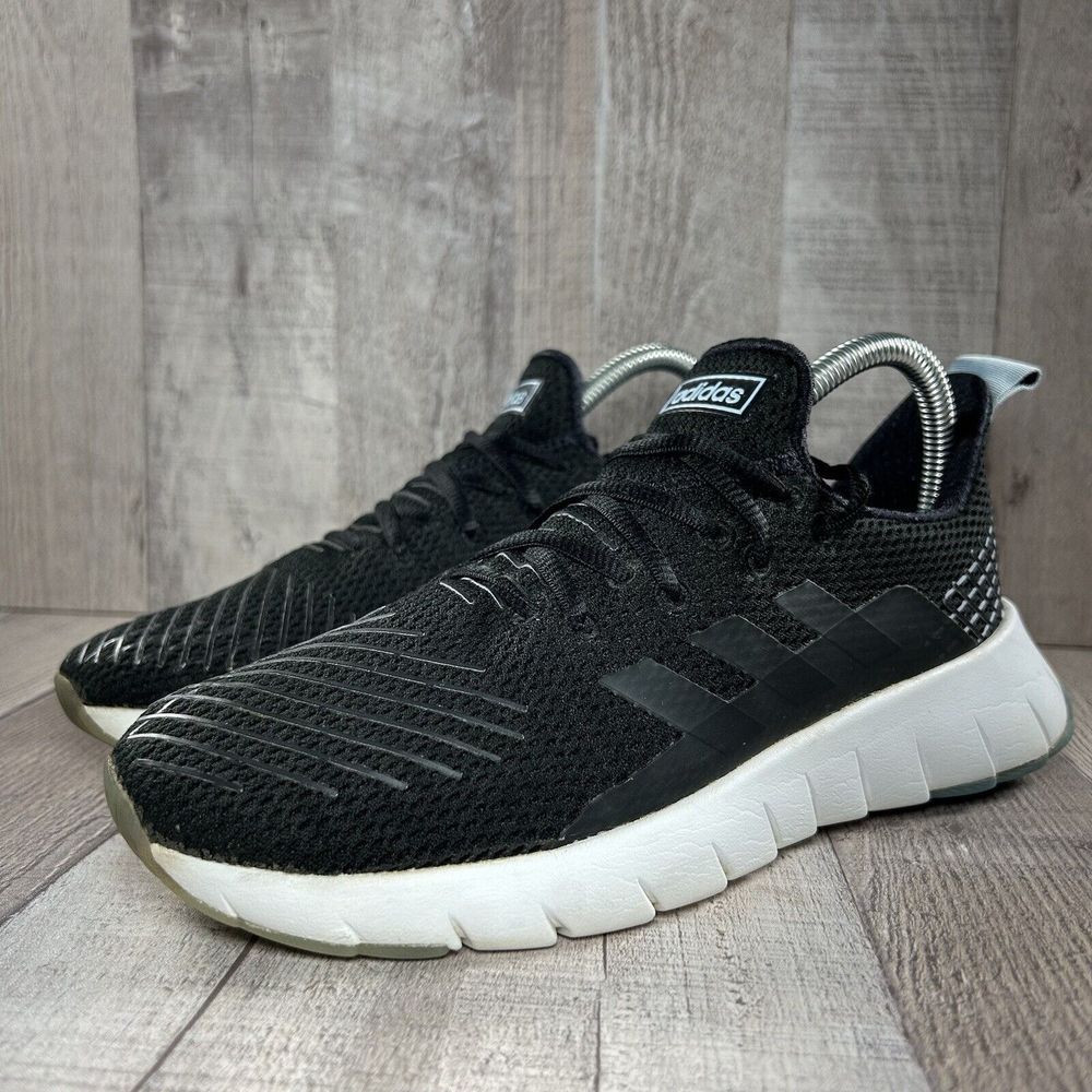 Adidas Women's Asweego Running Shoes Sneaker Mesh Lace Up Black Size 6.5 EE8526